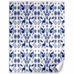 Rabbits Deer Birds Fish Flowers Floral Star Blue White Sexy Animals Canvas 18  x 24   17.8 x23.08  Canvas - 1