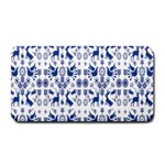 Rabbits Deer Birds Fish Flowers Floral Star Blue White Sexy Animals Medium Bar Mats 16 x8.5  Bar Mat