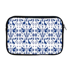 Rabbits Deer Birds Fish Flowers Floral Star Blue White Sexy Animals Apple Macbook Pro 17  Zipper Case by Mariart