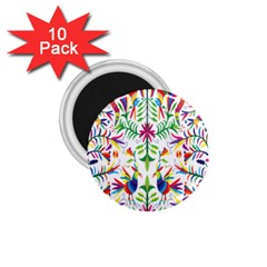 Peacock Rainbow Animals Bird Beauty Sexy 1 75  Magnets (10 Pack) 