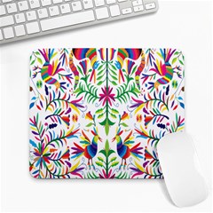 Peacock Rainbow Animals Bird Beauty Sexy Large Mousepads by Mariart