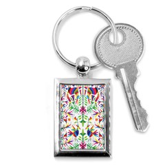 Peacock Rainbow Animals Bird Beauty Sexy Key Chains (rectangle) 