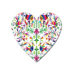 Peacock Rainbow Animals Bird Beauty Sexy Heart Magnet by Mariart