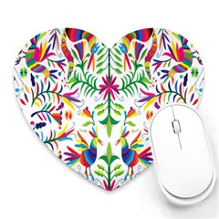 Peacock Rainbow Animals Bird Beauty Sexy Heart Mousepads