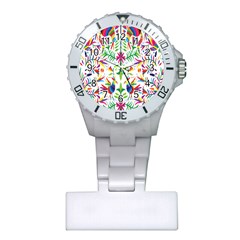 Peacock Rainbow Animals Bird Beauty Sexy Plastic Nurses Watch