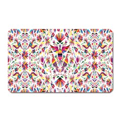 Peacock Rainbow Animals Bird Beauty Sexy Flower Floral Sunflower Star Magnet (rectangular)