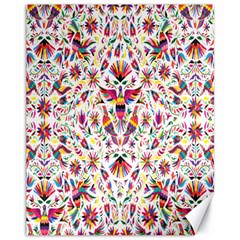 Peacock Rainbow Animals Bird Beauty Sexy Flower Floral Sunflower Star Canvas 11  X 14   by Mariart