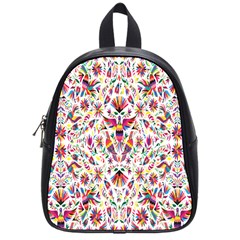 Peacock Rainbow Animals Bird Beauty Sexy Flower Floral Sunflower Star School Bag (small) by Mariart