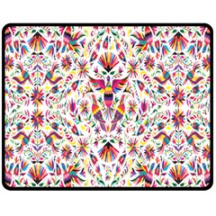 Peacock Rainbow Animals Bird Beauty Sexy Flower Floral Sunflower Star Fleece Blanket (medium)  by Mariart