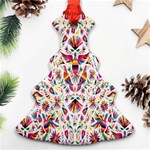 Peacock Rainbow Animals Bird Beauty Sexy Flower Floral Sunflower Star Christmas Tree Ornament (Two Sides) Front