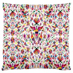 Peacock Rainbow Animals Bird Beauty Sexy Flower Floral Sunflower Star Large Cushion Case (two Sides) by Mariart