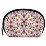 Peacock Rainbow Animals Bird Beauty Sexy Flower Floral Sunflower Star Accessory Pouches (Large)  Front