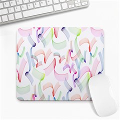 Rainbow Green Purple Pink Red Blue Pattern Zommed Large Mousepads by Mariart