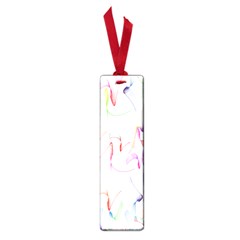 Rainbow Green Purple Pink Red Blue Pattern Zommed Small Book Marks