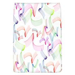 Rainbow Green Purple Pink Red Blue Pattern Zommed Flap Covers (l) 