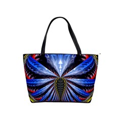 Illustration Robot Wave Shoulder Handbags