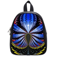 Illustration Robot Wave School Bag (small) by Mariart