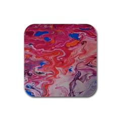 Pink Img 1732 Rubber Square Coaster (4 Pack)  by friedlanderWann