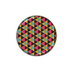 Triangles Pattern                           Hat Clip Ball Marker by LalyLauraFLM