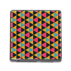 Triangles Pattern                           Memory Card Reader (square) by LalyLauraFLM