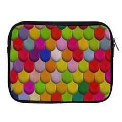 Colorful Tiles Pattern                     Apple Ipad 2/3/4 Protective Soft Case by LalyLauraFLM