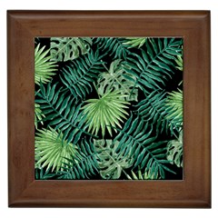 Tropical Pattern Framed Tiles by ValentinaDesign