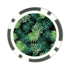 Tropical Pattern Poker Chip Card Guard by ValentinaDesign