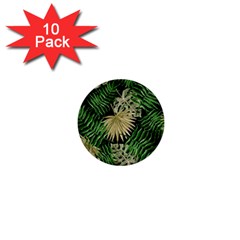 Tropical Pattern 1  Mini Buttons (10 Pack)  by ValentinaDesign