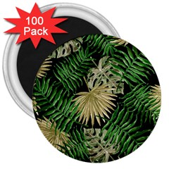 Tropical Pattern 3  Magnets (100 Pack) by ValentinaDesign