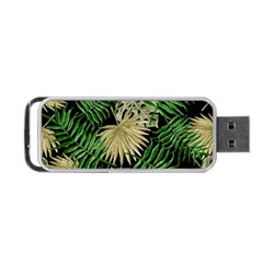 Tropical Pattern Portable Usb Flash (two Sides) by ValentinaDesign