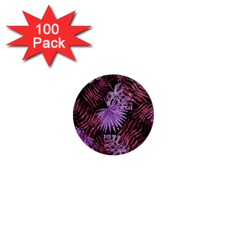 Tropical pattern 1  Mini Magnets (100 pack) 