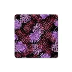 Tropical Pattern Square Magnet by ValentinaDesign