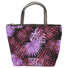 Tropical Pattern Bucket Bags by ValentinaDesign