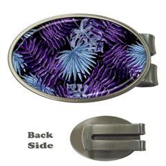 Tropical Pattern Money Clips (oval) 