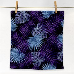 Tropical Pattern Face Towel by ValentinaDesign