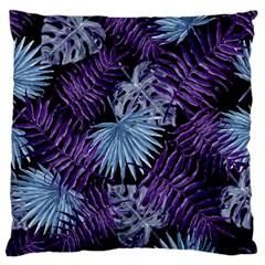 Tropical Pattern Large Flano Cushion Case (two Sides) by ValentinaDesign