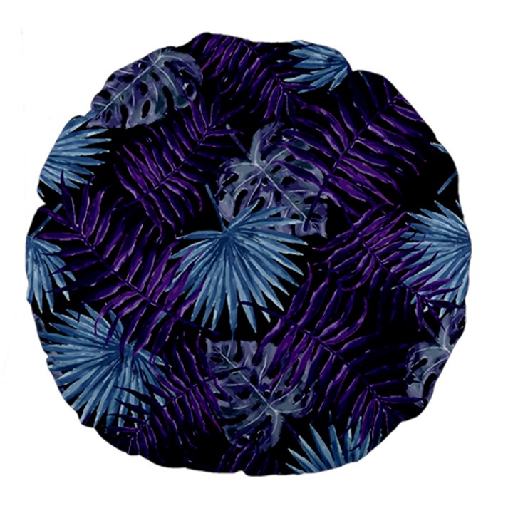 Tropical pattern Large 18  Premium Flano Round Cushions