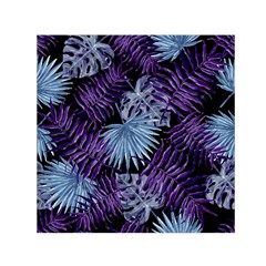 Tropical Pattern Small Satin Scarf (square) by ValentinaDesign