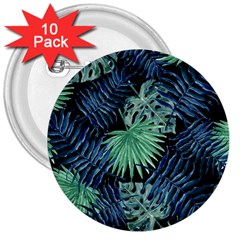 Tropical Pattern 3  Buttons (10 Pack)  by ValentinaDesign