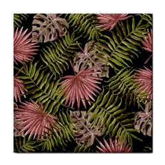 Tropical Pattern Tile Coasters by ValentinaDesign