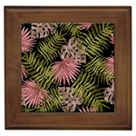 Tropical pattern Framed Tiles Front