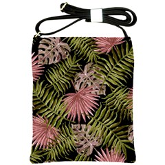 Tropical Pattern Shoulder Sling Bags by ValentinaDesign