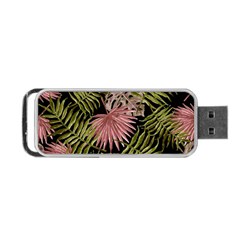 Tropical Pattern Portable Usb Flash (one Side) by ValentinaDesign