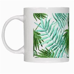 Tropical Pattern White Mugs by ValentinaDesign