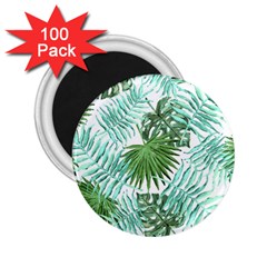 Tropical Pattern 2 25  Magnets (100 Pack)  by ValentinaDesign