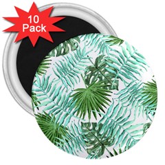 Tropical Pattern 3  Magnets (10 Pack)  by ValentinaDesign