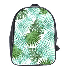 Tropical Pattern School Bag (large) by ValentinaDesign