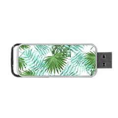 Tropical Pattern Portable Usb Flash (one Side) by ValentinaDesign