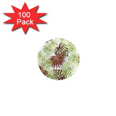 Tropical Pattern 1  Mini Magnets (100 Pack)  by ValentinaDesign