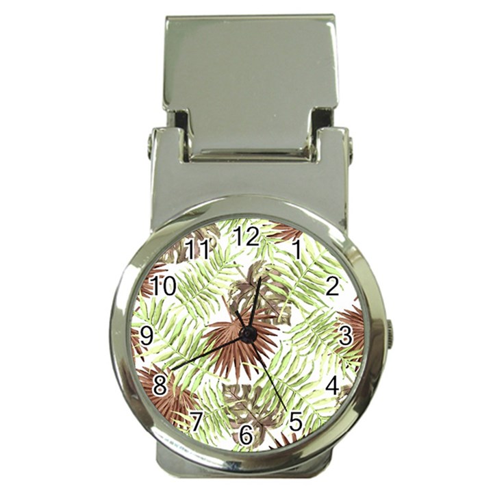 Tropical pattern Money Clip Watches